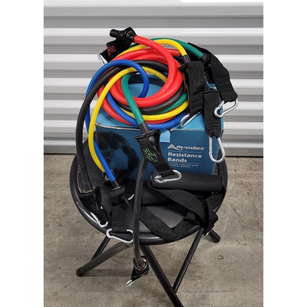 Resistance Bands for Working Out and Exercising Elastic Fitness Bands Stretching